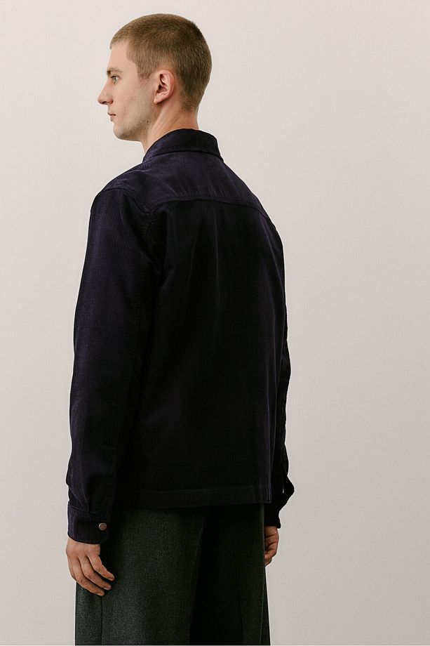 Fitilli Kadife Overshirt Gömlek Regular Fit - 6