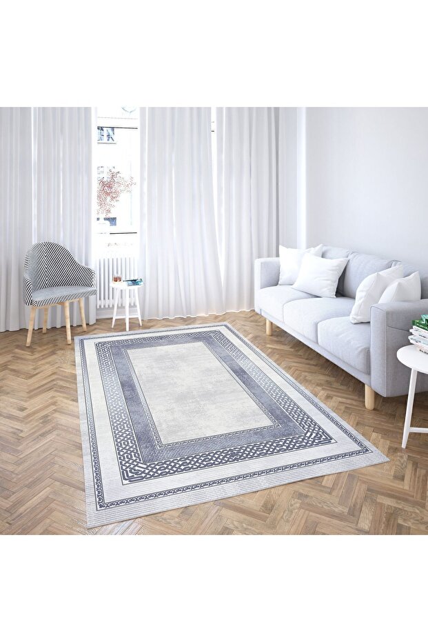 Home 6 m² Sponge-Backed Elastic Rug Cover