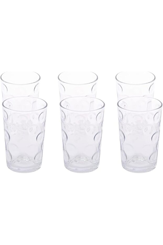 Celebrity Glass Tumbler 6Pcs TransparentM051