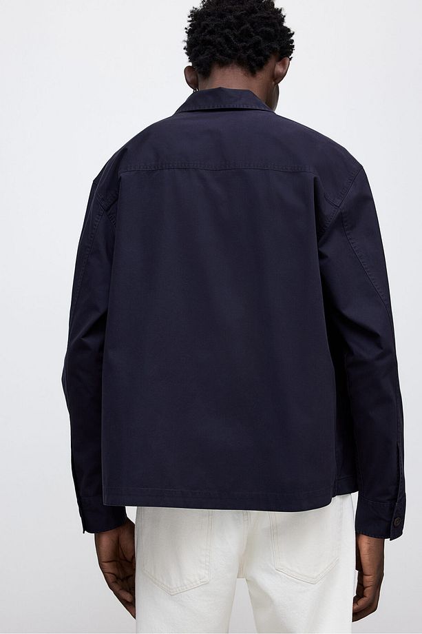 Regular Fit Gabardin Overshirt Gömlek - 7