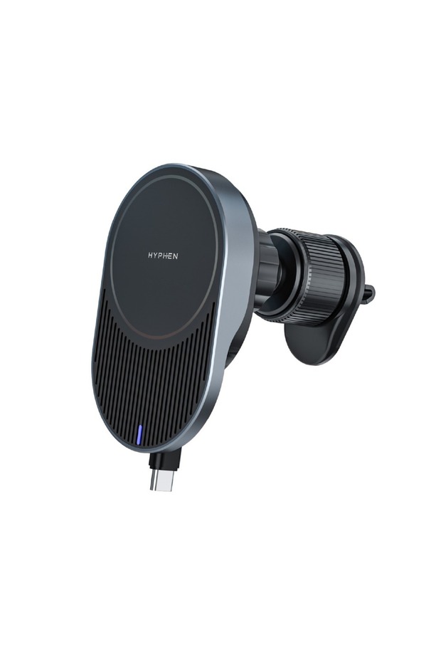 MAGT WC15 MagSafe Wireless Charger 15W with built in Type C Cable - Black