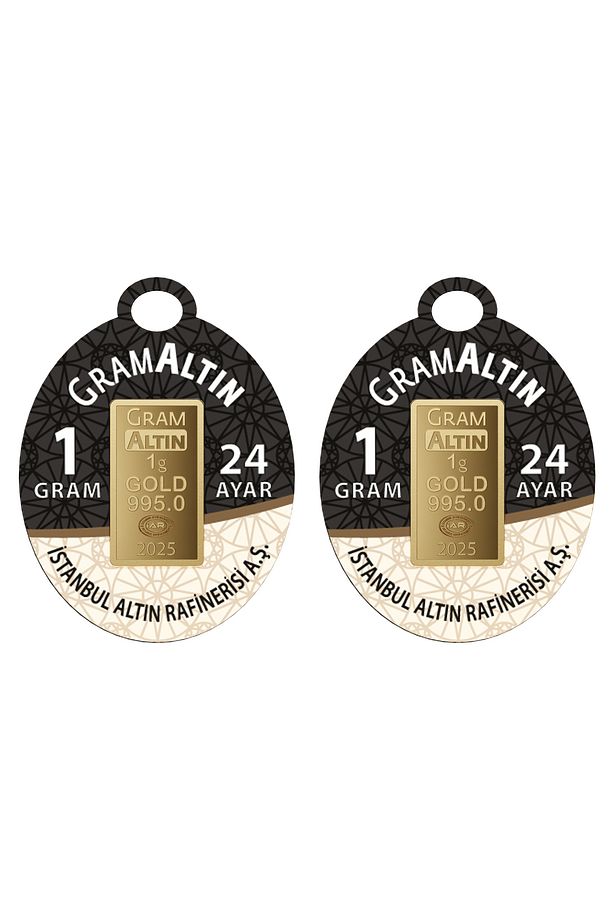 2 Adet 1 gr 24 Ayar gram Altın - 2