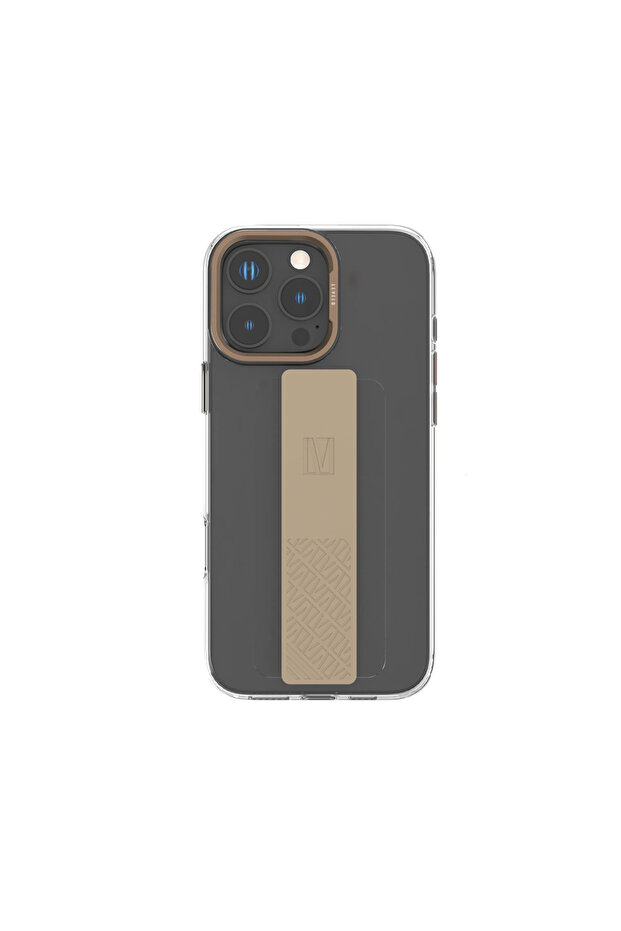 iPhone 16 Pro Max Graphia Silicone Grip Protective Case, Transparent