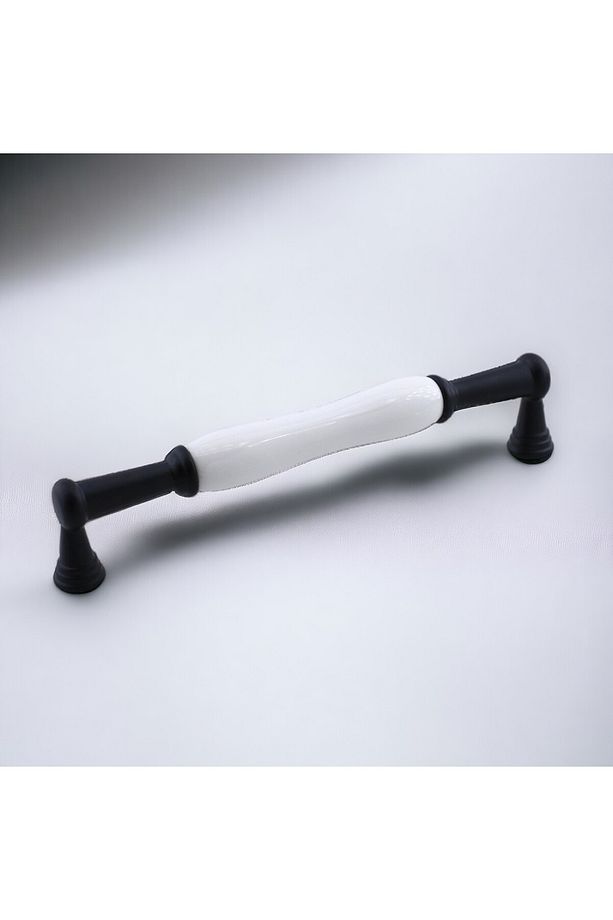 Anav Porselen Kulp 192 Mm Mobilya Mutfak Çekmece Dolabı Dolap Kapak Kulpları Kulbu Kulpu Siyah - 6