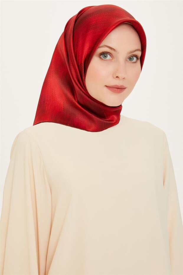 Sura Saf Ipek Eşarp 9221d 87 - 1