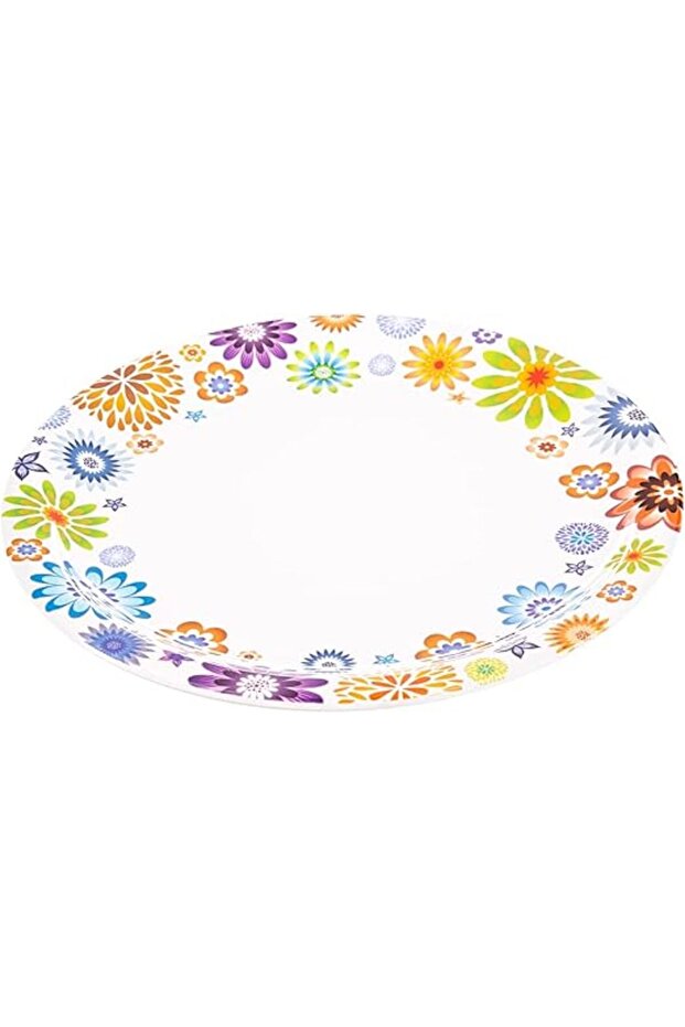SRV FF DINNER PLATE 28CMX28CMX2CM White