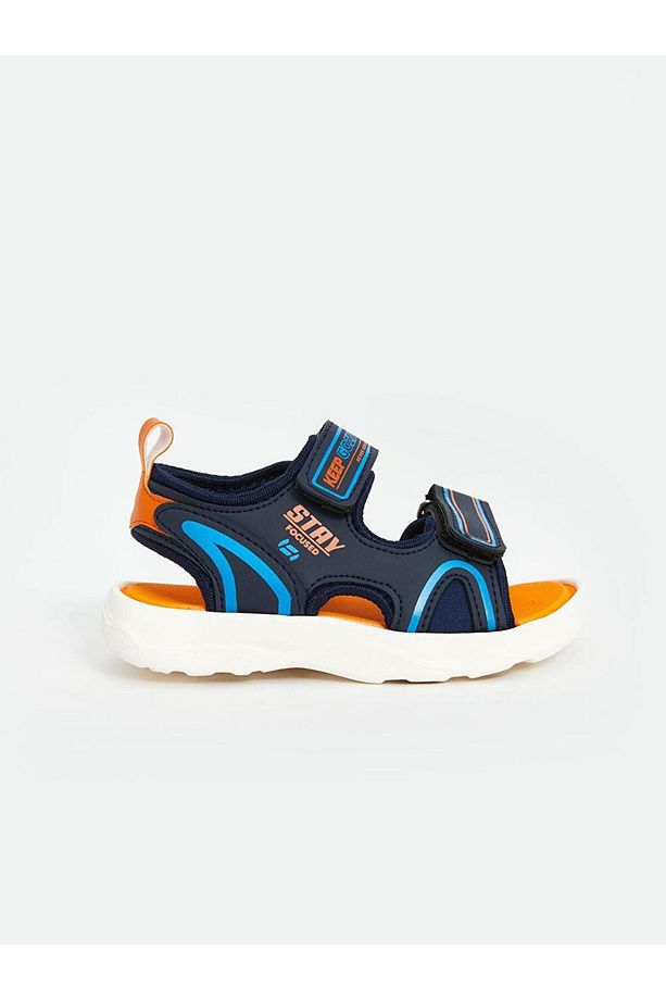 LCW STEPS Cırt Cırtlı Erkek Bebek Sandalet - 2