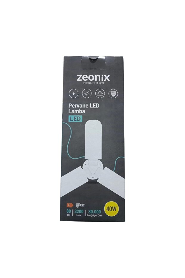 Zeonix 40w 3 Kanatlı Pervane Ampul - 2