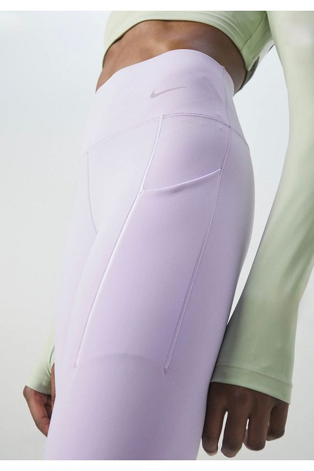 Dri-Fit Universa Medium-Support High-Waisted Full-Length Training Lila Kadın Tayt - 3