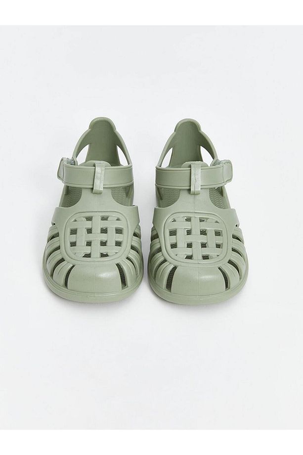 LCW STEPS Cırt Cırtlı Erkek Bebek Sandalet - 3