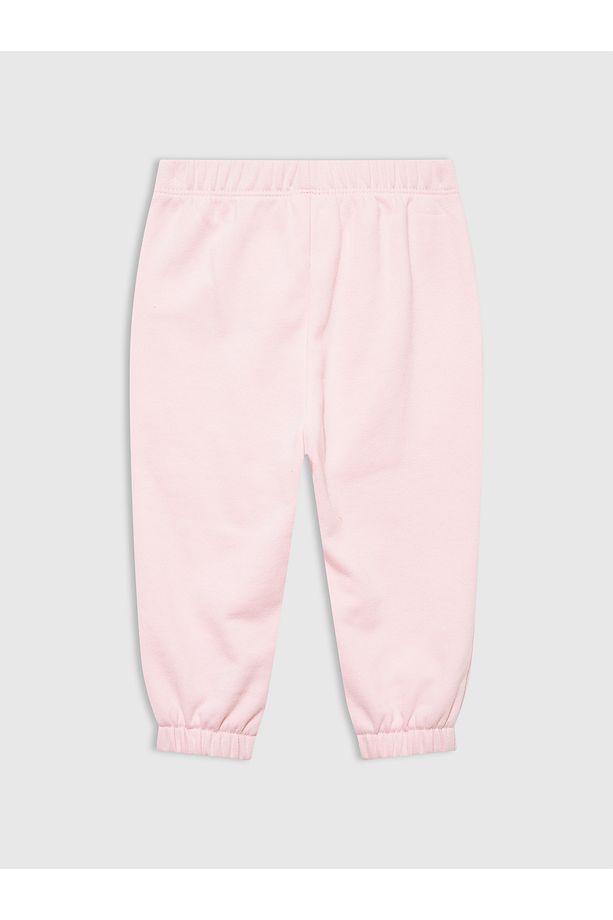 Kız Bebek Pembe Gap Logo Pull-On Jogger Eşofman Altı - 3