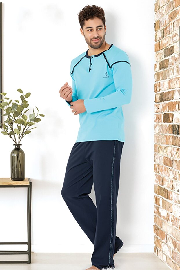 طقم بيجامة رجالي - 1