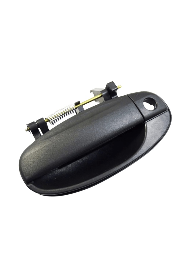 Door Handle Exterior Front Left Black Compatible with Chevrolet Aveo Kalos T200 between 0308 96541631