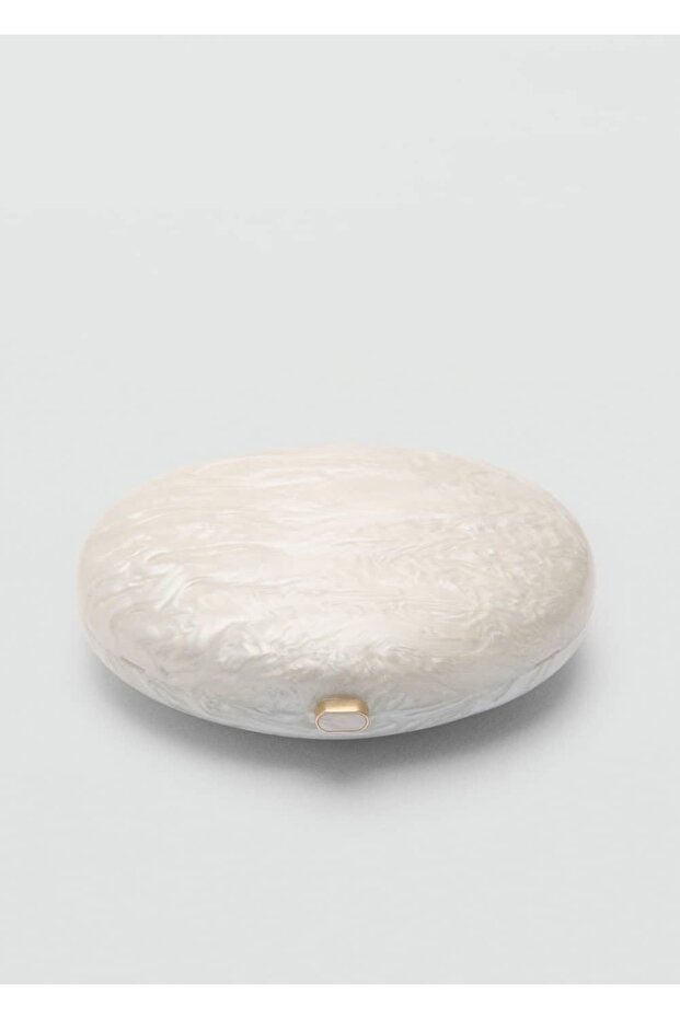 Oval clutch çanta - 3