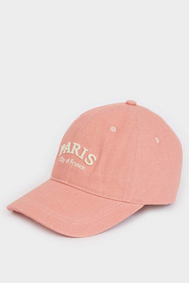 Kadın Nakış Jean Cap Şapka B7194AX25SM - 1