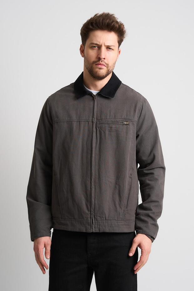 سترة ذات ياقة متباينة - 4