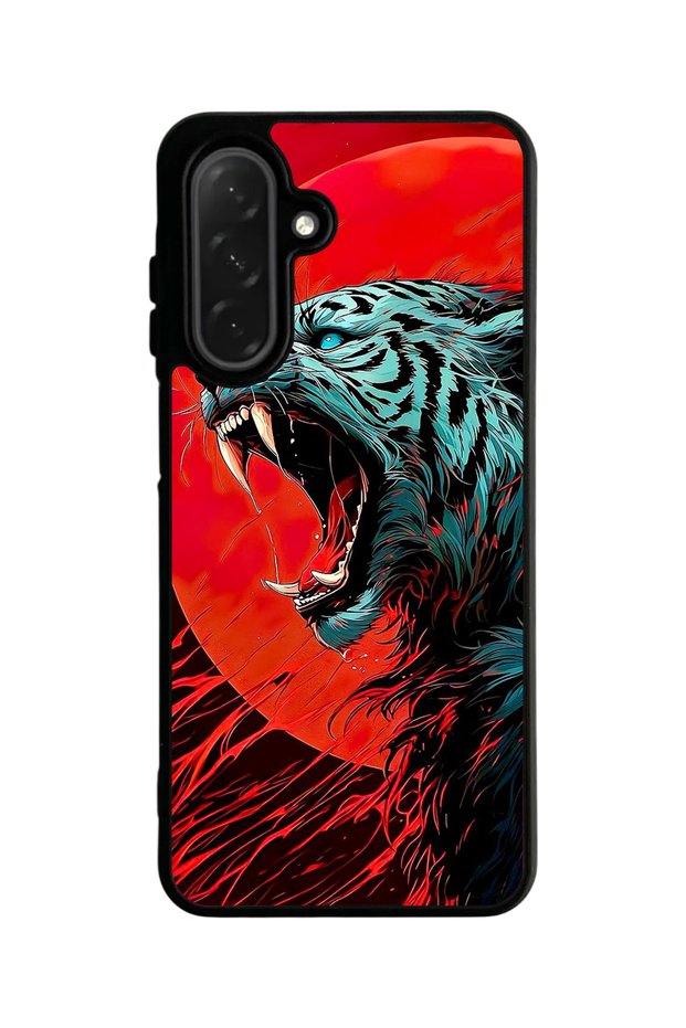 Samsung Galaxy A36 Black Printed Silicone Case A++ Quality Protection