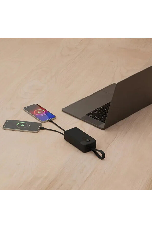 30000Mah Powerbank 2Xtype-C, Usb A And Type C And Digital Display With C &