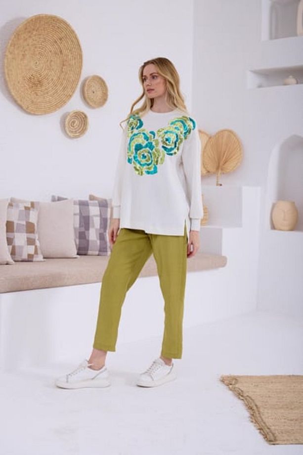 Marwa by moodbasic PAYET İŞLEMELİ TAKIM - 3