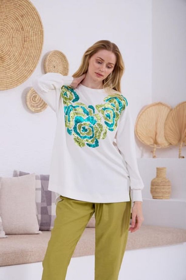 Marwa by moodbasic PAYET İŞLEMELİ TAKIM - 2