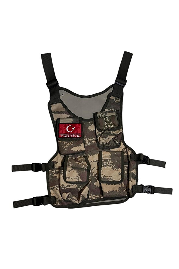 سترة هجومية للأطفال متعددة الألوان من Avm Hunter Military