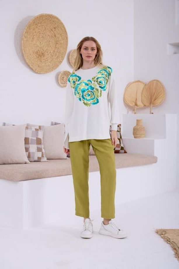 Marwa by moodbasic PAYET İŞLEMELİ TAKIM - 1