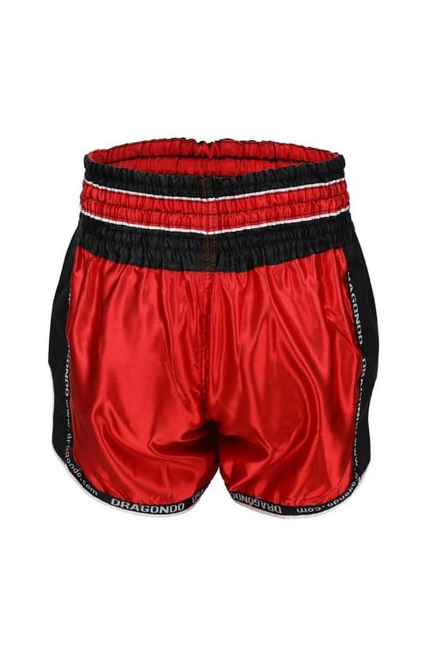 Muay Thai Şortu Retro Neo Kırmızı Mt3075 - 3