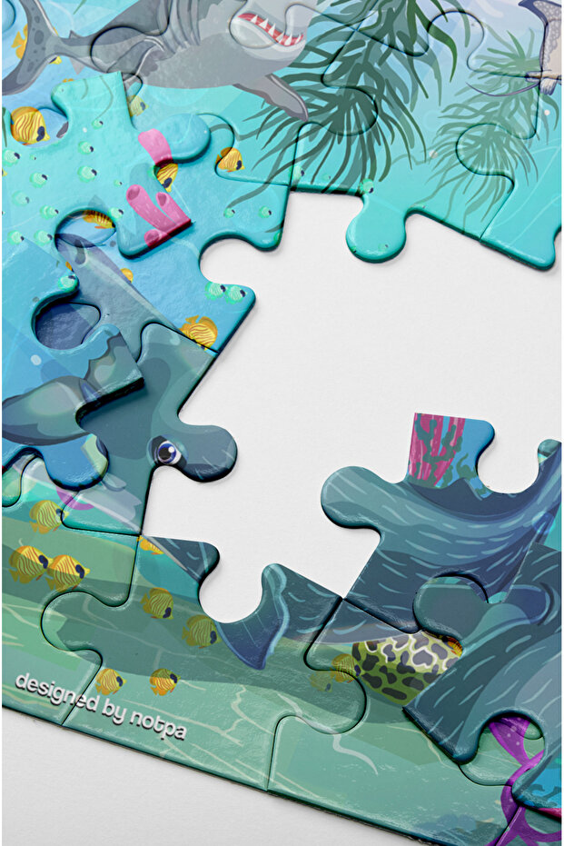 Bulfak Series - Sea & Farm Animals Puzzle Set 2+2 Y2+2M1 - 5
