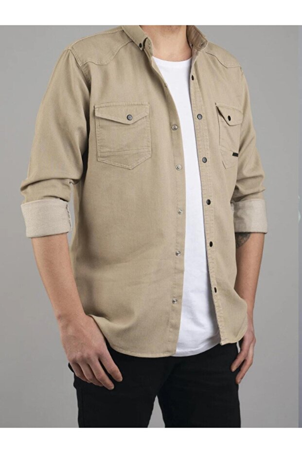 ERKEK KOT GÖMLEK - 1