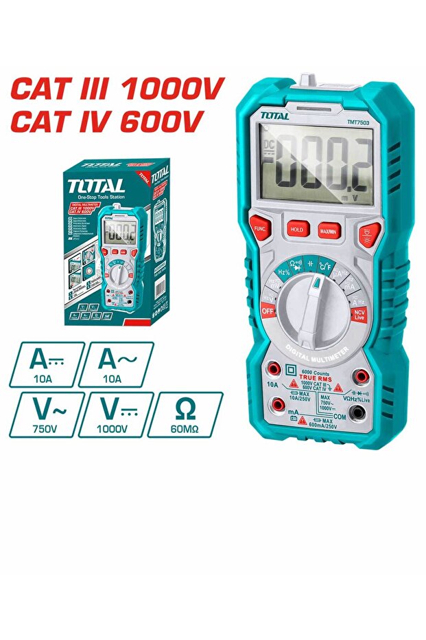 DİJİTAL MULTİMETRE-TMT47504 - 1
