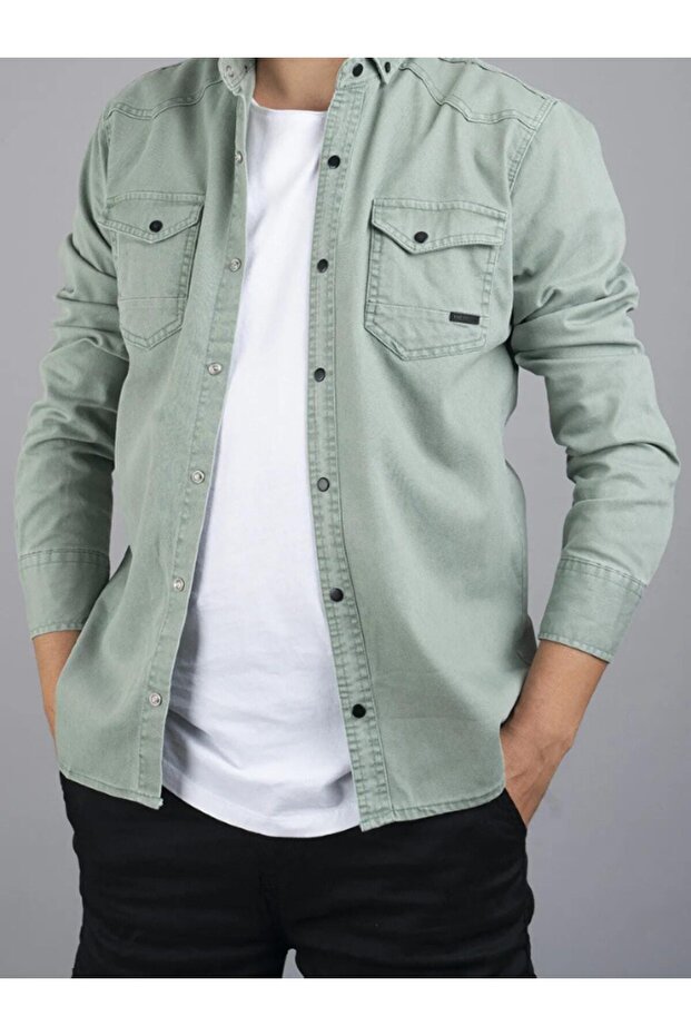 ERKEK KOT GÖMLEK - 4