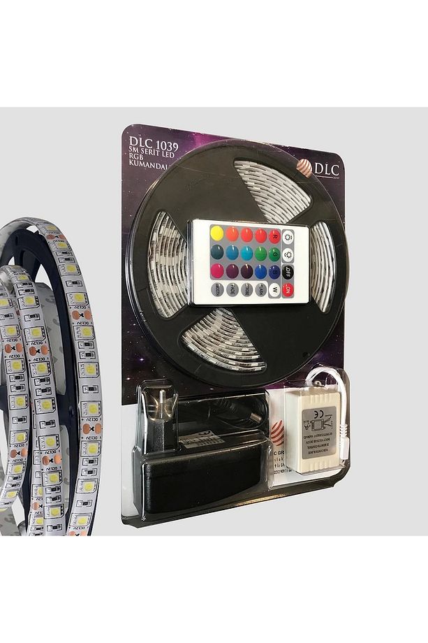 5 Metre Rgb Şerit Led Seti-iç Ve Dış Mekan Silikonlu-tak Çalıştır - 3