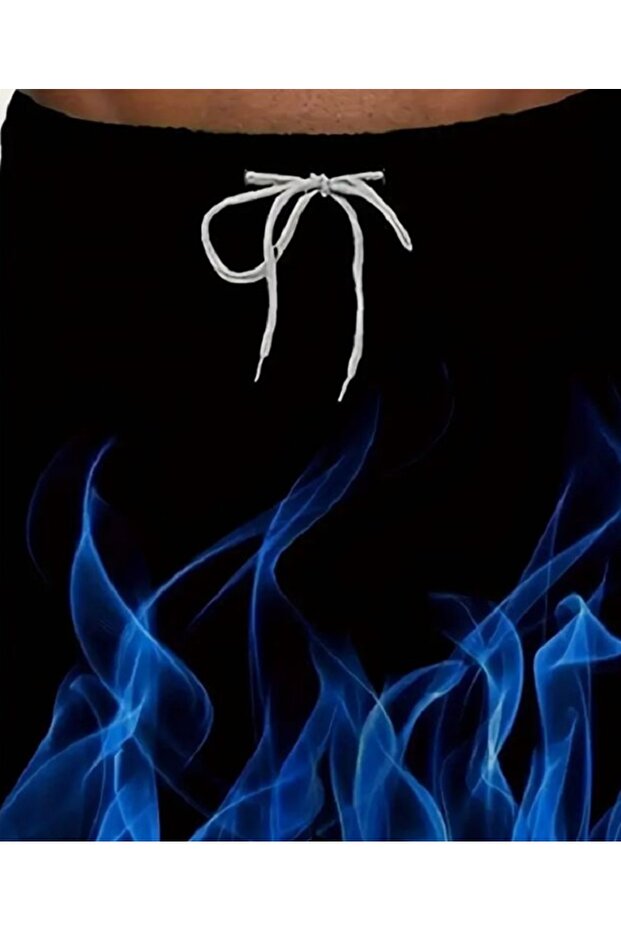 3D Alev Baskılı Mayo M - 3