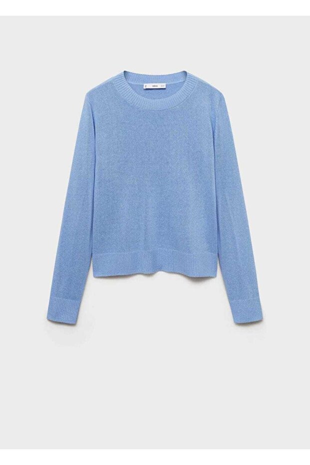 Keten karışımlı triko kazak - 3