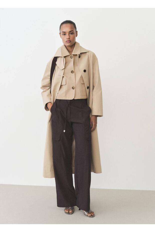 Cepli pamuklu ceket - 2