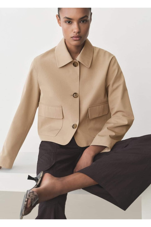 Cepli pamuklu ceket - 6