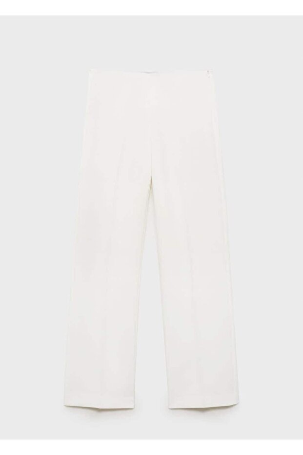 Düşük belli düz takım pantolonu - 3