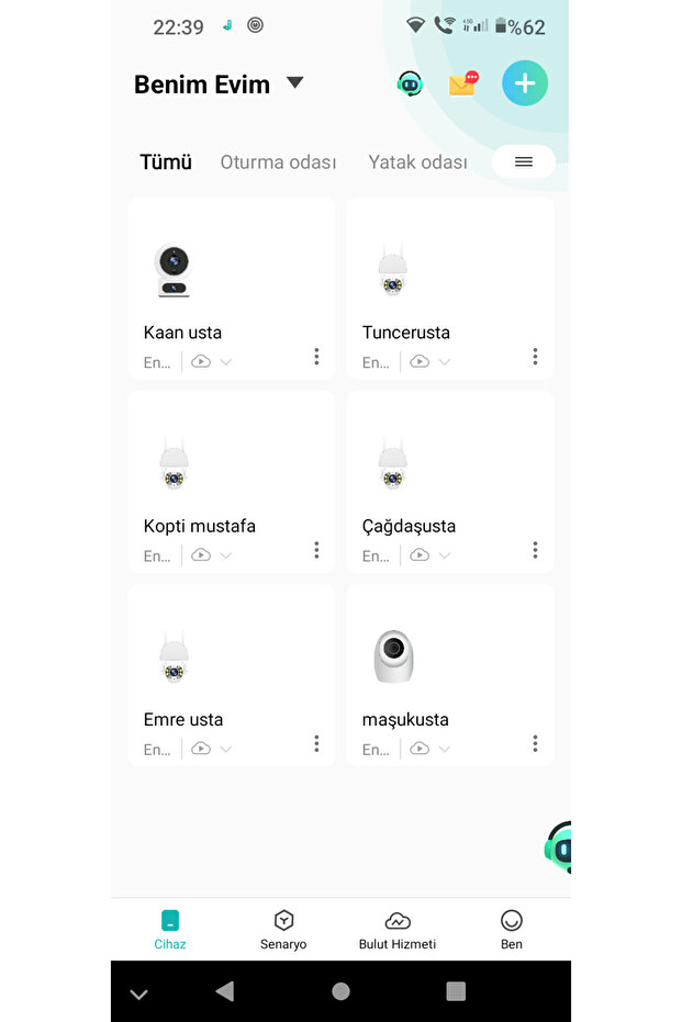 4 lü ip kamera seti - 6