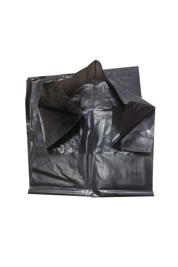 Ekstra Kalın Çöp Torbası 80x110 Cm Siyah Çöp Poşeti 1 Kg Dökme Dayanıklı Poşet - 3