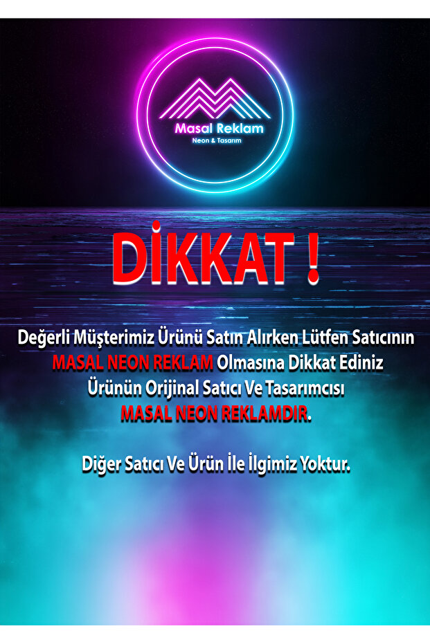 NARGİLE HOOKAH NEON TABELA - 4