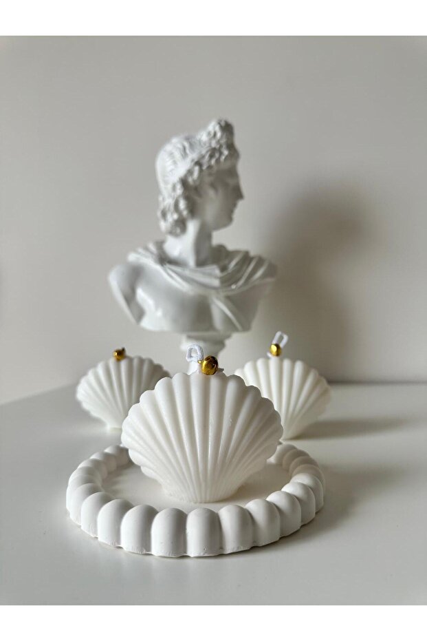 OYSTER CANDLE MUM