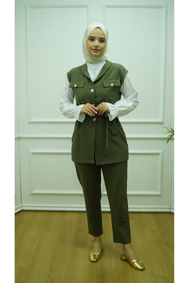 Gömlek Yelek Takım - 6
