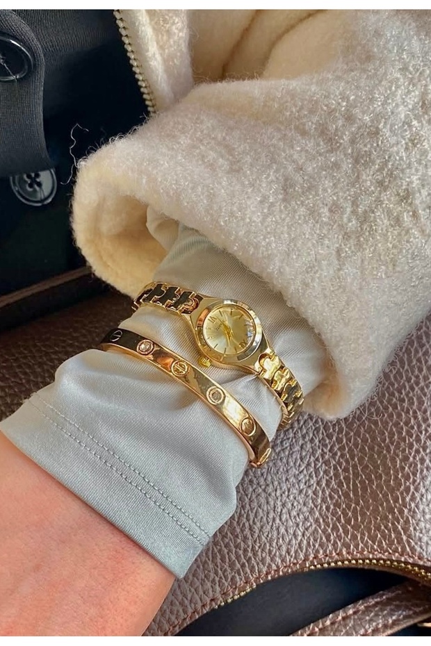 Bileklik + Minimal Serisi - Kadın Kol Saati - 4