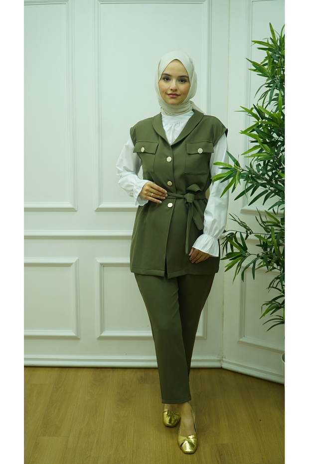 Gömlek Yelek Takım - 1