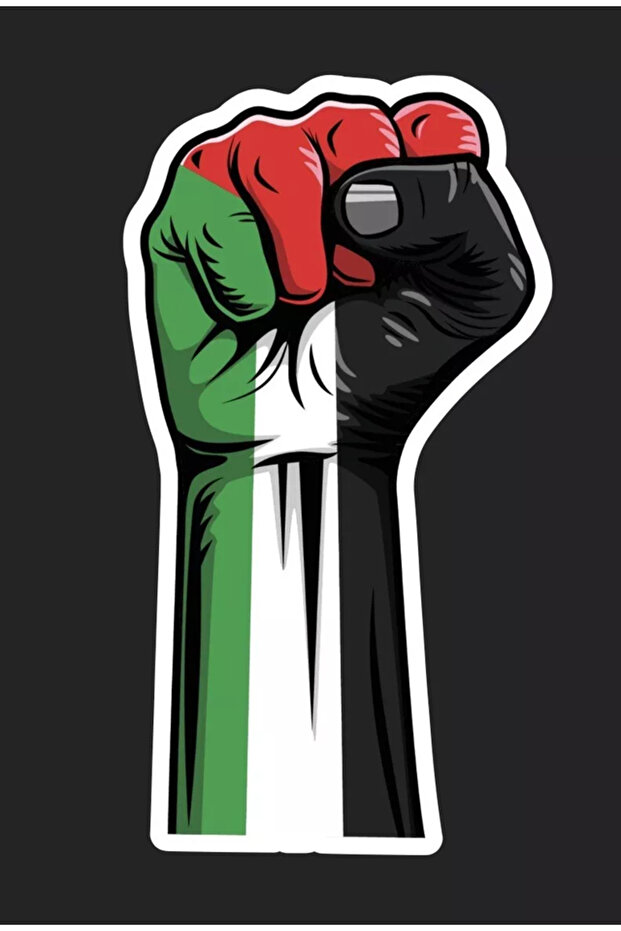 19cm Free Palestine Free Palestine Car Sticker - Rear Window