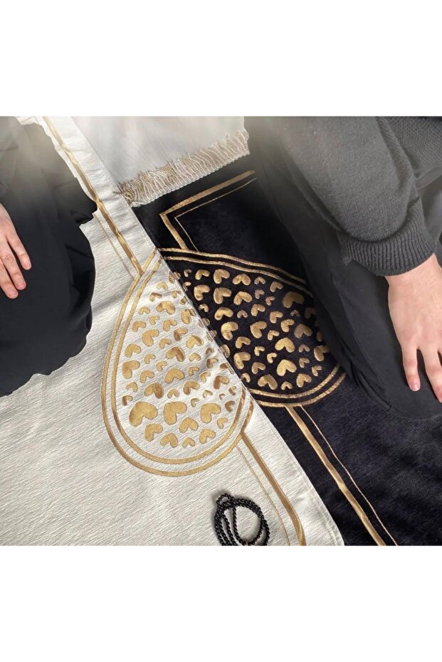 KALPLİ ÇİFT SECCADE SETİ - 3