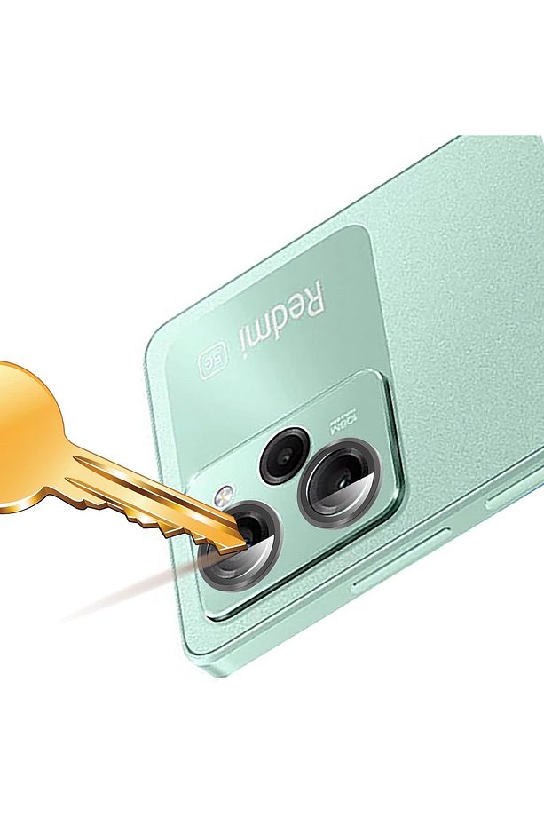 Xiaomi Redmi Note 12 Pro 5G Uyumlu Kamera Koruma Lens Koruyucu Temperli Cam Uygulama Aparatlı Lens - 2