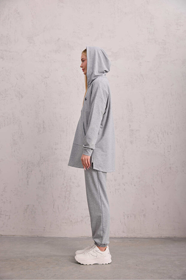 Astronot Kapüşonlu Sweat - 5