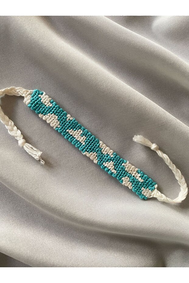 Cloud Pattern Bracelet Knitted Handcrafted Bracelet - 2