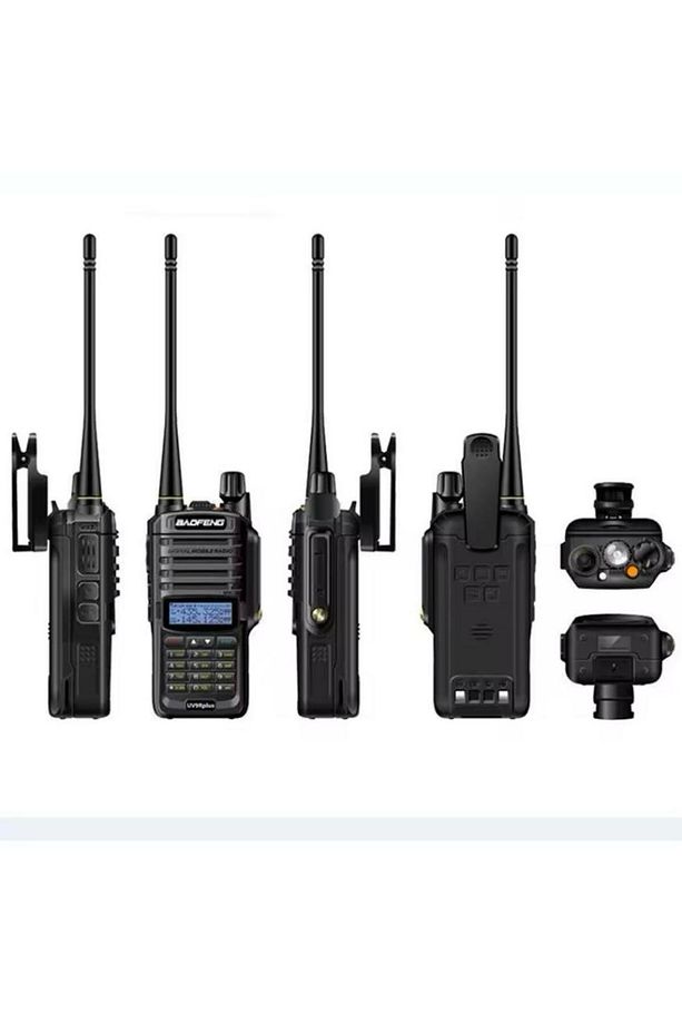 UV9R (Plus Modelidir) baofeng 9r plus Dual Bant UHF/VHF IP57 toz ve su geçirmez el telsizi - 4